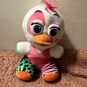 Colorful Plush Bird Toy for Pets